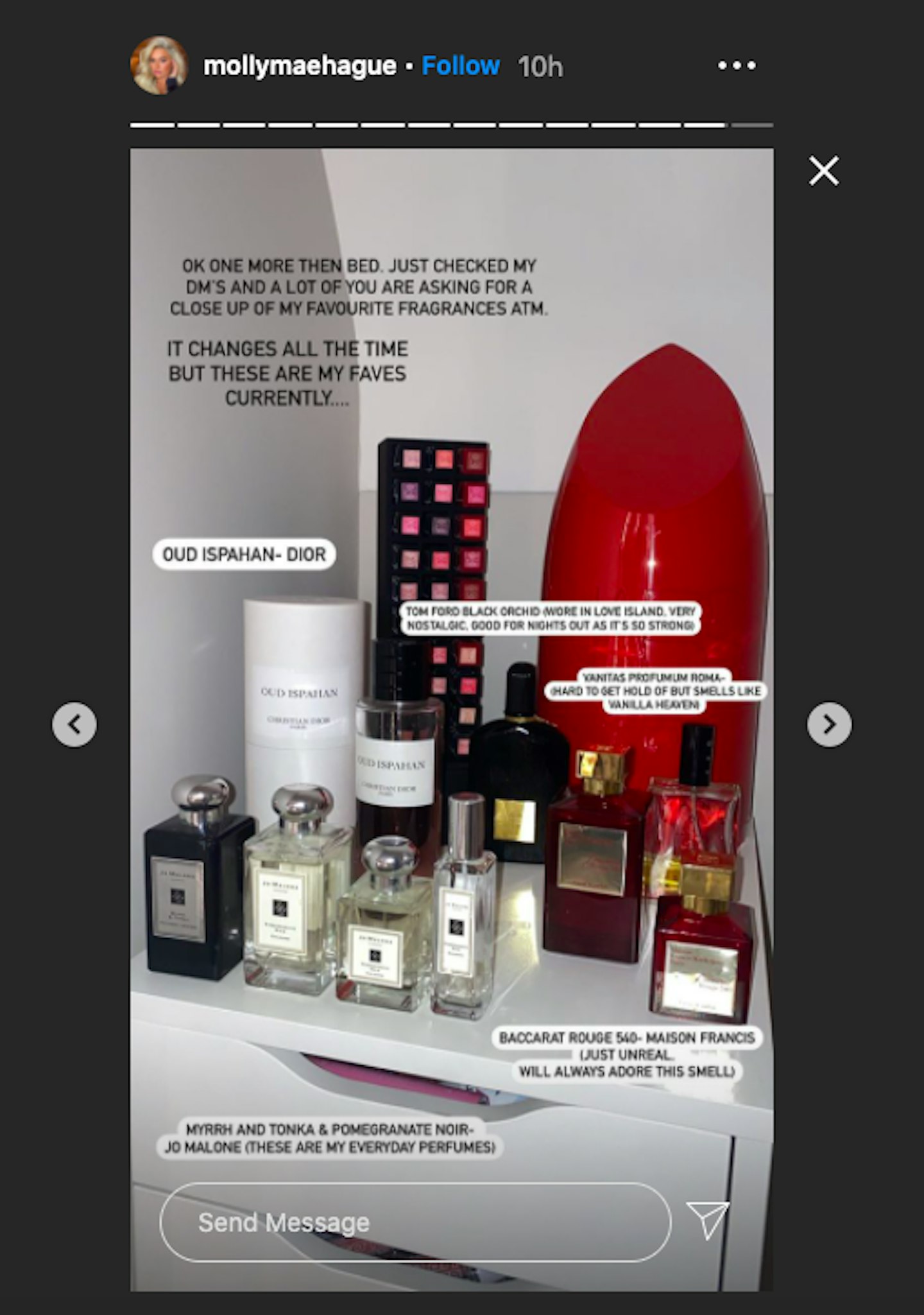Molly mae hague perfume clearance